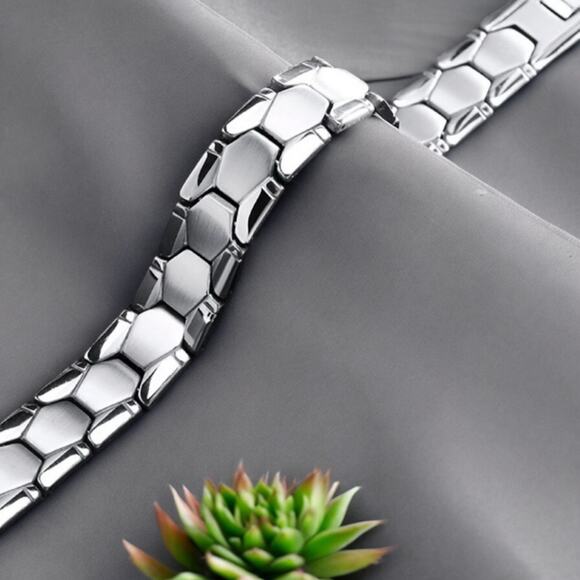 NEW stainless steel watch band style bracelet jewelry gift B24 - Picture 2 of 7